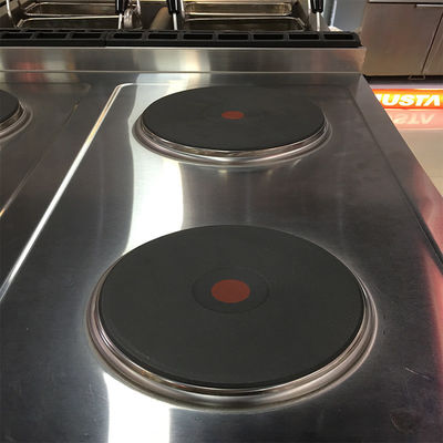 20.8KW 4 Burners Range Commercial Cooking Equipments 4 Burner Gas Range